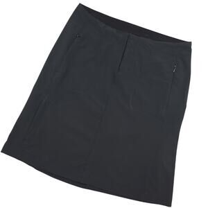 REI Women's Size 2 Grey Skort Outdoor Hiking Skirt Golf Camping Utility Outdoor